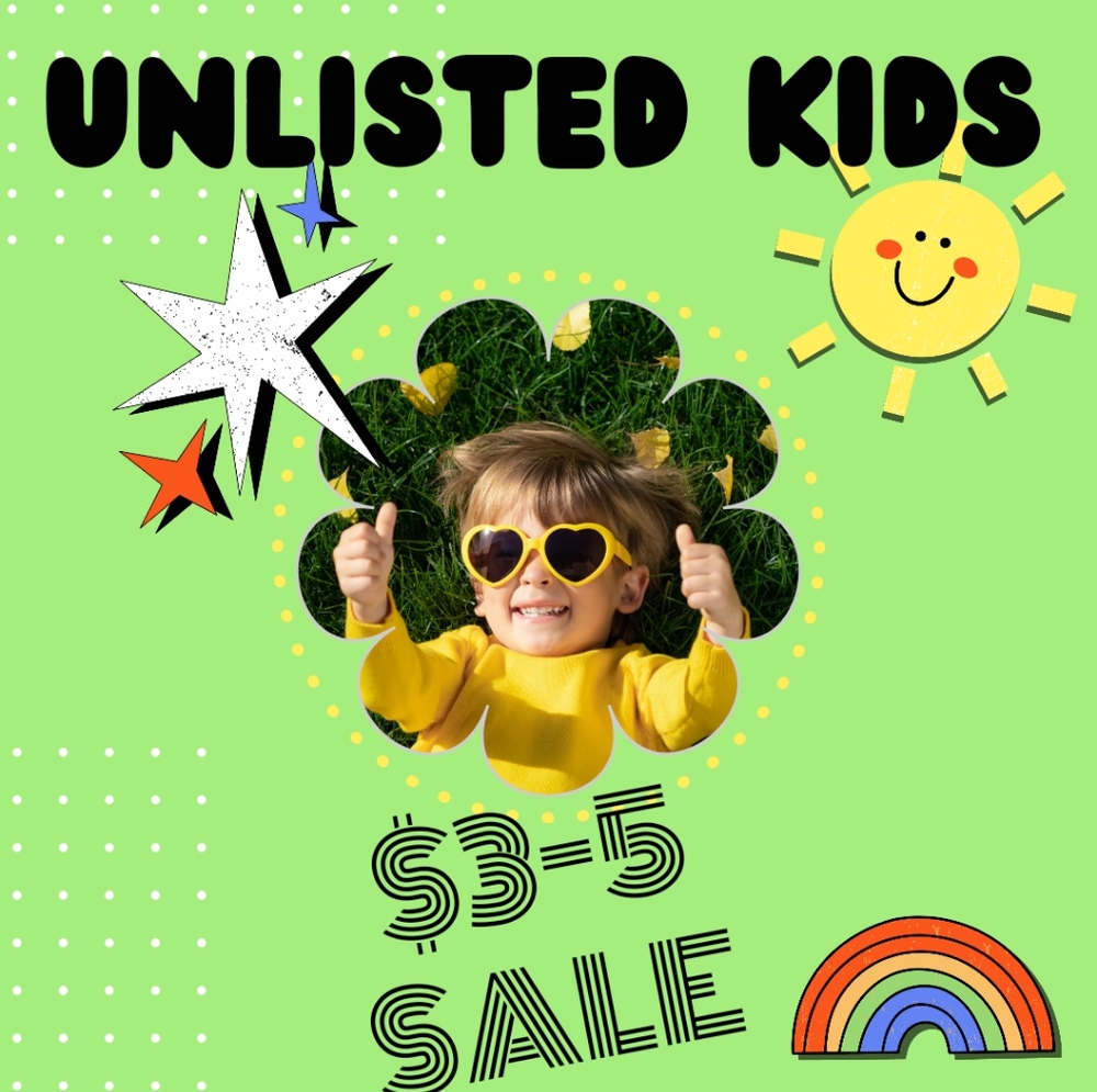 Request Size, Style, and/or Gender. Unlisted Kids Items for Kid's Marathon.